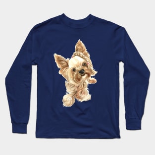 Yorkie Long Sleeve T-Shirt